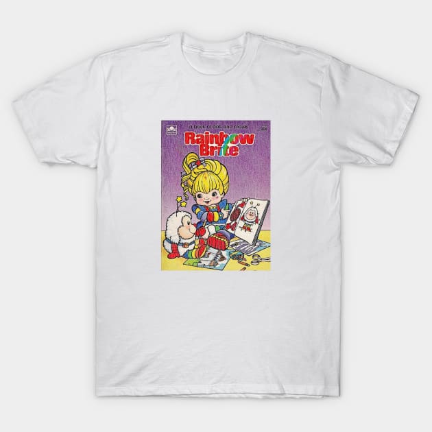 80s Rainbow Brite Studying T-Shirt by Tangan Pengharapan